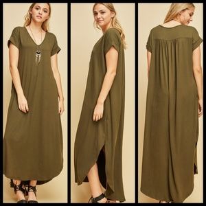 Olive Maxi Dress